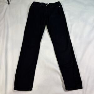 Paige Jeans Women’s Verdugo‎ Ultra Skinny 27 Black Shadow Rayon Blend Stretch